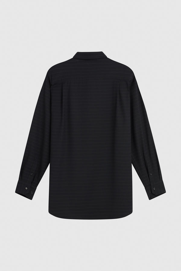 PREMIUM PINSTRIPE TAILORED SHIRT