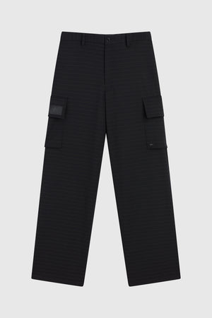 PREMIUM PINSTRIPE CARGO TROUSER