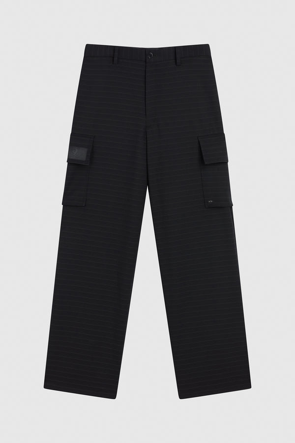 PREMIUM PINSTRIPE CARGO TROUSER