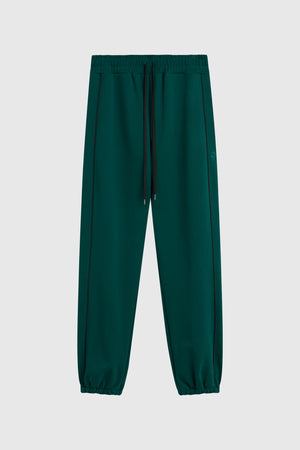 PREMIUM FLEECE JOGGERS WITH SATIN PIPING