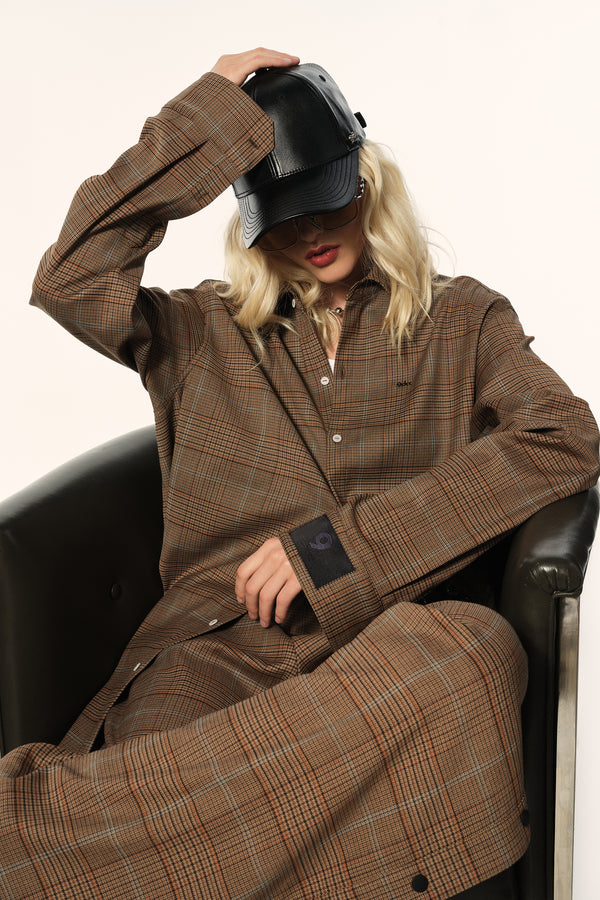 PREMIUM GLEN PLAID TEAR-AWAY TROUSER