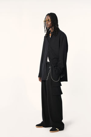 PREMIUM PINSTRIPE TAILORED SHIRT