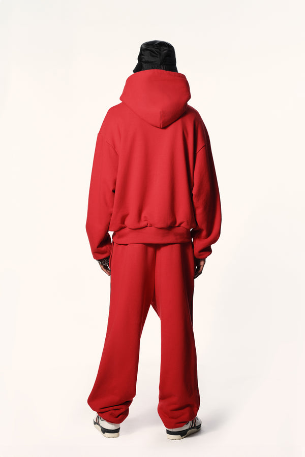 PREMIUM FLEECE JOGGERS WITH SATIN PIPING